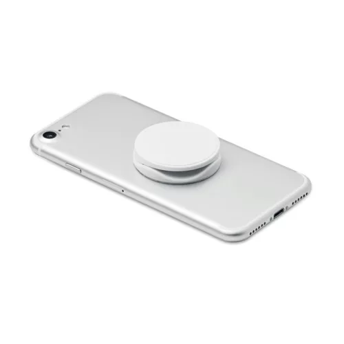 Kerek telefontartó (Fehér)