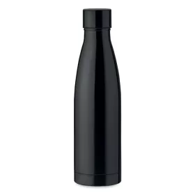 Duplafalú palack, 500 ml (Fekete)