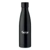 Duplafalú palack, 500 ml (Fekete)