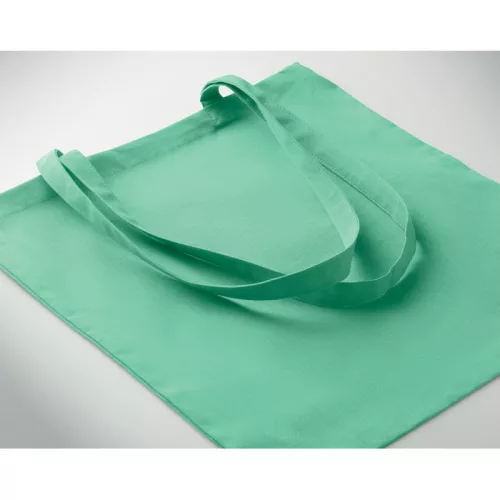 Pamut bevásárlótáska, 180 g (Mentazöld)