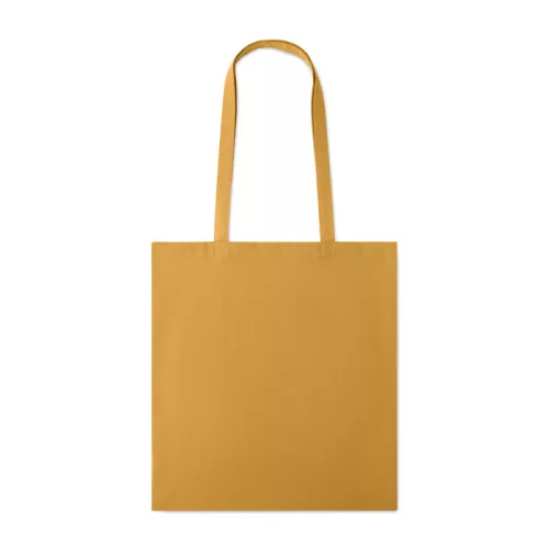 Pamut bevásárlótáska, 180 g (Ochre)