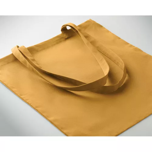 Pamut bevásárlótáska, 180 g (Ochre)