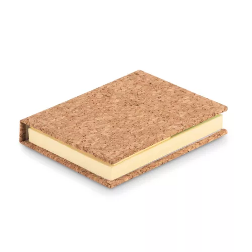 Jegyzetelő parafa fedéllel
