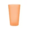 Többsz haszn rend.pohár 500ml (Áttetsző Narancssárga)