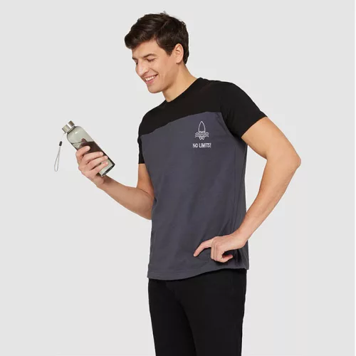 RPET palack, 500 ml    MO9910-2 (Áttetsző Szürke)