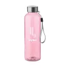 RPET palack, 500 ml    MO9910-2 (Áttetsző Rózsaszín)