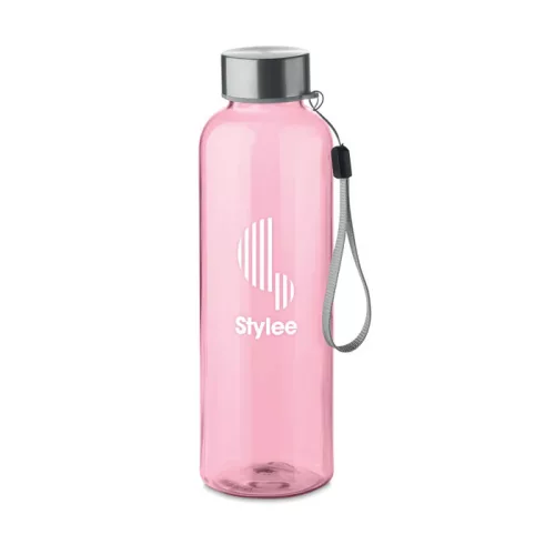 RPET palack, 500 ml    MO9910-2 (Áttetsző Rózsaszín)