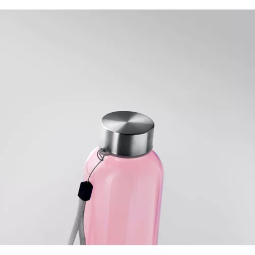 RPET palack, 500 ml    MO9910-2 (Áttetsző Rózsaszín)