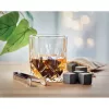 Whisky szett bambusz dobozban