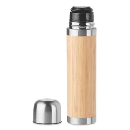 Termosz bambusz burkolat 400ml
