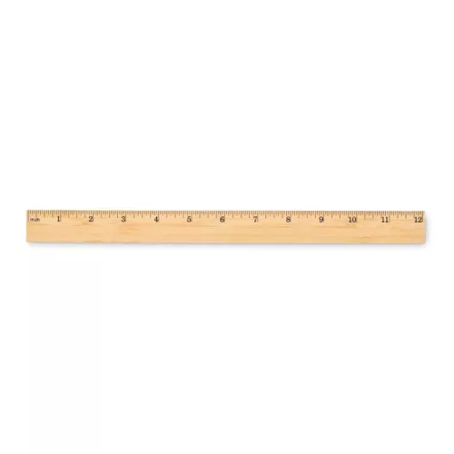 30 cm-es bambusz vonalzó