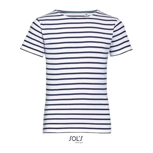 SOL'S MILES KIDS - ROUND NECK STRIPED T-SHIRT