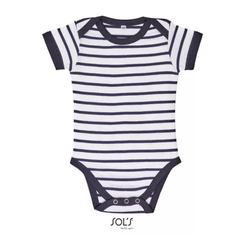 SOL'S MILES BABY - STRIPED BODYSUIT