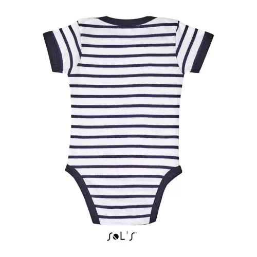 SOL'S MILES BABY - STRIPED BODYSUIT