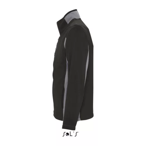 SOL'S NORDIC - MEN’S TWO-COLOUR ZIPPED FLEECE JACK