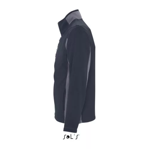SOL'S NORDIC - MEN’S TWO-COLOUR ZIPPED FLEECE JACK