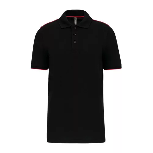 MEN'S SHORT-SLEEVED CONTRASTING DAYTODAY POLO SHIR