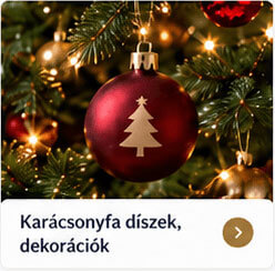 Karácsonyfa díszek, dekorációk